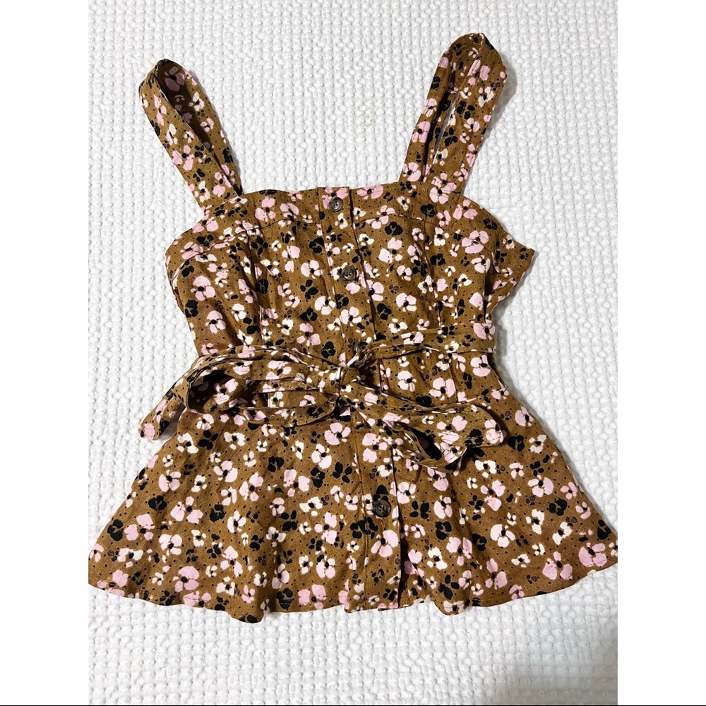 Medium floral “who what wear” tank top